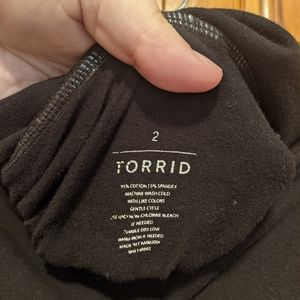 Torrid fold over pencil skirt